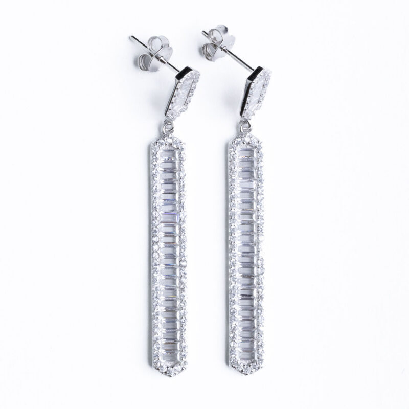 Srebrne naušnice “Sjajne duge”