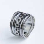 Srebrni prsten “Bali prsten s pletenicom”