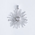 Srebrni privjesak “Sunce mjesečev kamen”