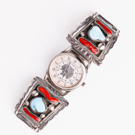 Srebrni sat “Koralj i tirkiz” 2