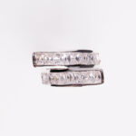 Srebrni prsten “Cirkoni u mimoilaženju” 1