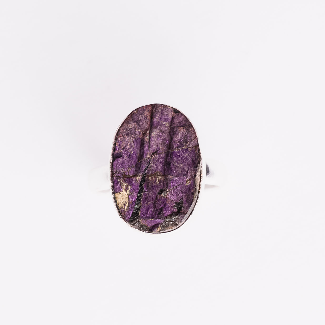 Srebrni prsten “Oval purpurit“ 1 Srebrni prsten “Oval purpurit“ 1