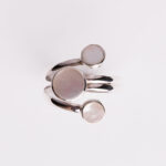 Srebrni prsten “Zaigrani krugovi“ 1