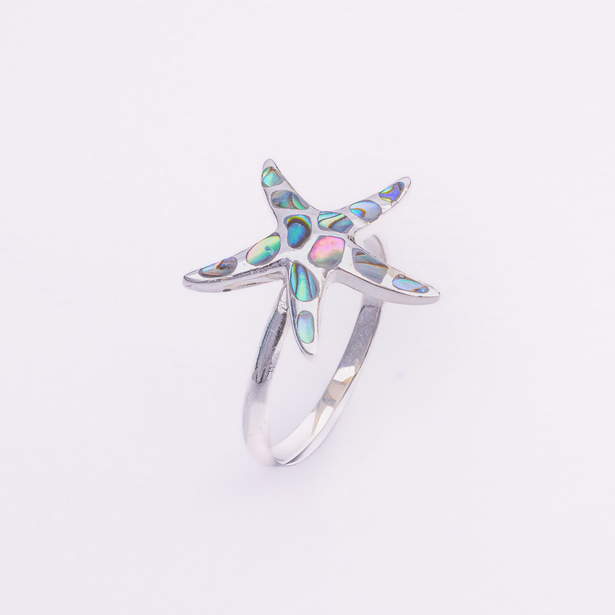 Srebrni prsten “Morska zvijezda od sedefa” Srebrni prsten “Morska zvijezda od sedefa”